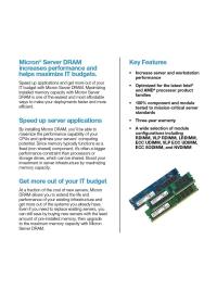 MICRON 8GB 3200MHZ DDR4  ECC UDIMM SERVER RAM MTA9ASF1G72AZ-3G2 T40 T140 T150 ECC RAM